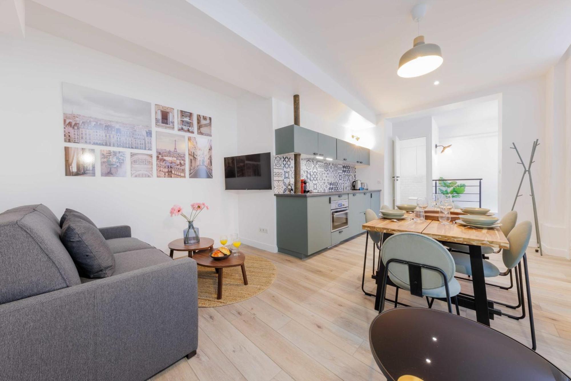 Apartament Exceptionnel Duplex A Proximite De Montmartre! Paryż Zewnętrze zdjęcie